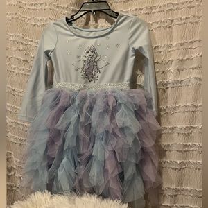 Disney Frozen II ruffle toddler girls tutu dress size 2T